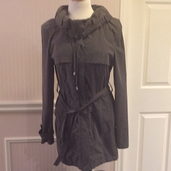 Jackets & Blazers - ⬇️Price drop ⬇️NWOT Kaki green utility jacket multifunctional cowl neck